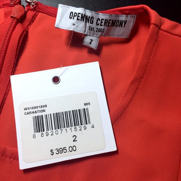 OPENING CEREMONY Moodie Pleated Short Sleeve Top - Picture 11 of 11